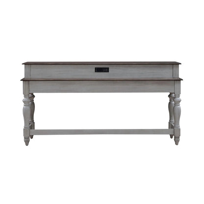 Ocean Isle Antique White 4-Piece Console Table Set