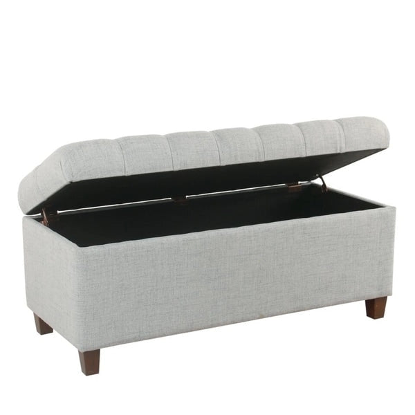 Copper Grove Muir Button Tufted Storage Bench