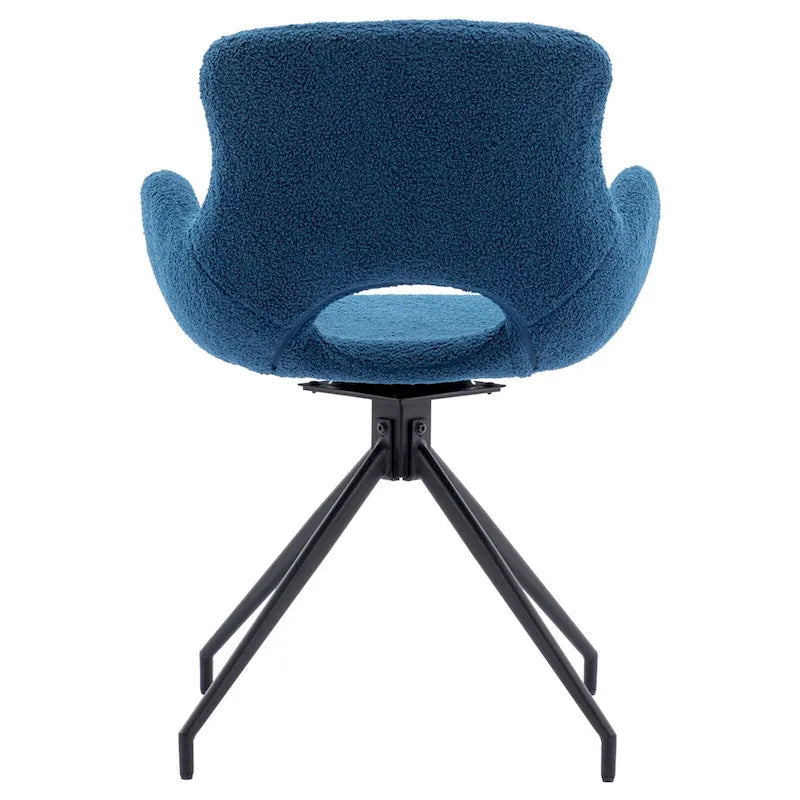 Swivel Dining Accent Chairs Set of 2 - N/A