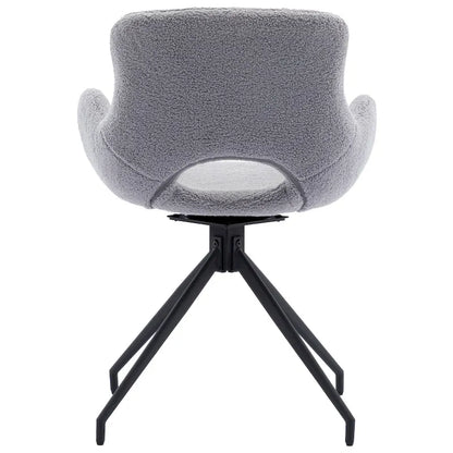 Swivel Dining Accent Chairs Set of 2 - N/A