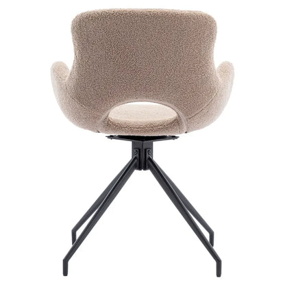 Swivel Dining Accent Chairs Set of 2 - N/A