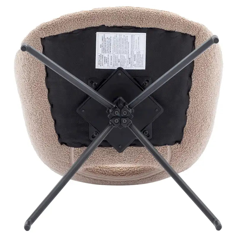 Swivel Dining Accent Chairs Set of 2 - N/A