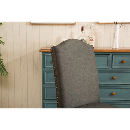 Roundhill Furniture Mod Urban Solid Wood Upholstered Parson Chairs (Set of 2)