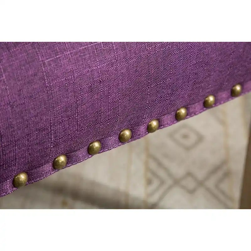 Roundhill Furniture Mod Urban Solid Wood Upholstered Parson Chairs (Set of 2)