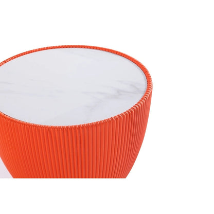 Manhattan Comfort Modern Anderson 2.0 Upholstered End Table