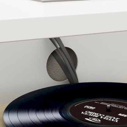 94.5 TV Stand Efficient Cable Management and Spacious Storage Console