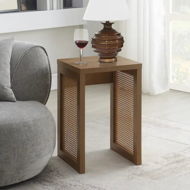 Convenience Concepts Northfield Weave End Table