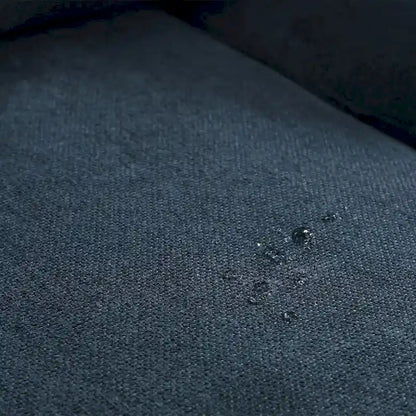 Modern 3-seat Fabric Sofa with USB Charge Port