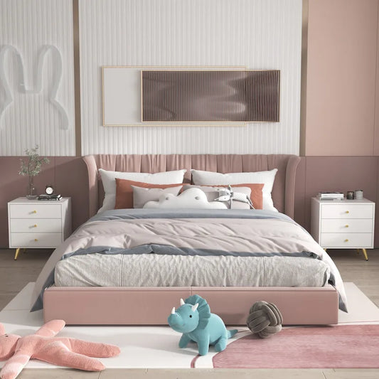 21.2 Tall End Table Sofa Coffee Nightstand in White Metal Leg