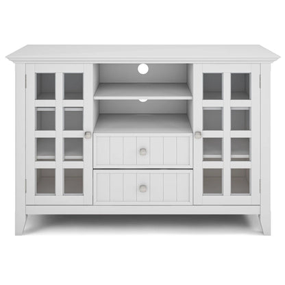 WYNDENHALL Normandy SOLID WOOD 53 inch Wide TV Media Stand For TVs up to 60 inches