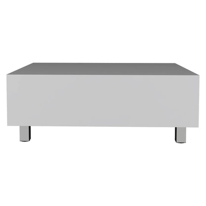 TUHOME Gambia Coffee Table with Lift Top, Concealed Storage and 4 Legs