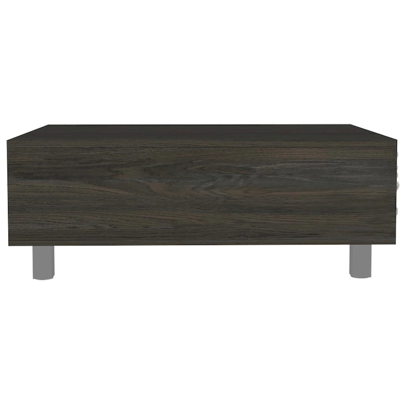 TUHOME Gambia Coffee Table with Lift Top, Concealed Storage and 4 Legs