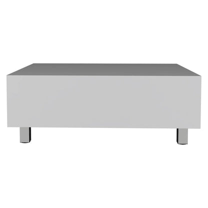 TUHOME Gambia Coffee Table with Lift Top, Concealed Storage and 4 Legs