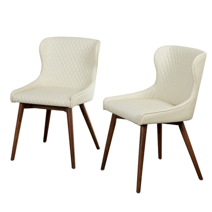 Simple Living Seguro Upholstered Mid-century Dining Chairs (Set of 2)
