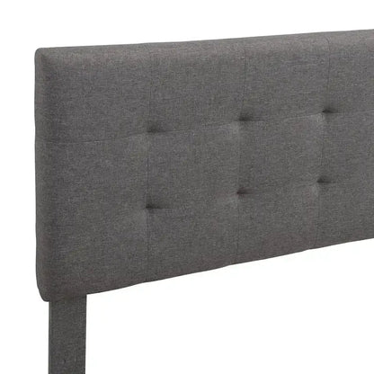 Upholstered Tufted Bed