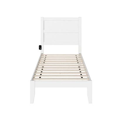 NoHo Twin Bed in White