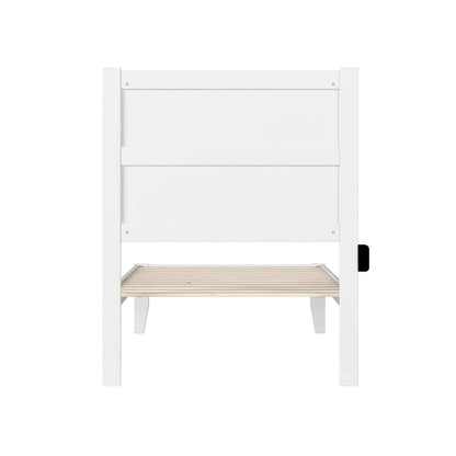 NoHo Twin Bed in White