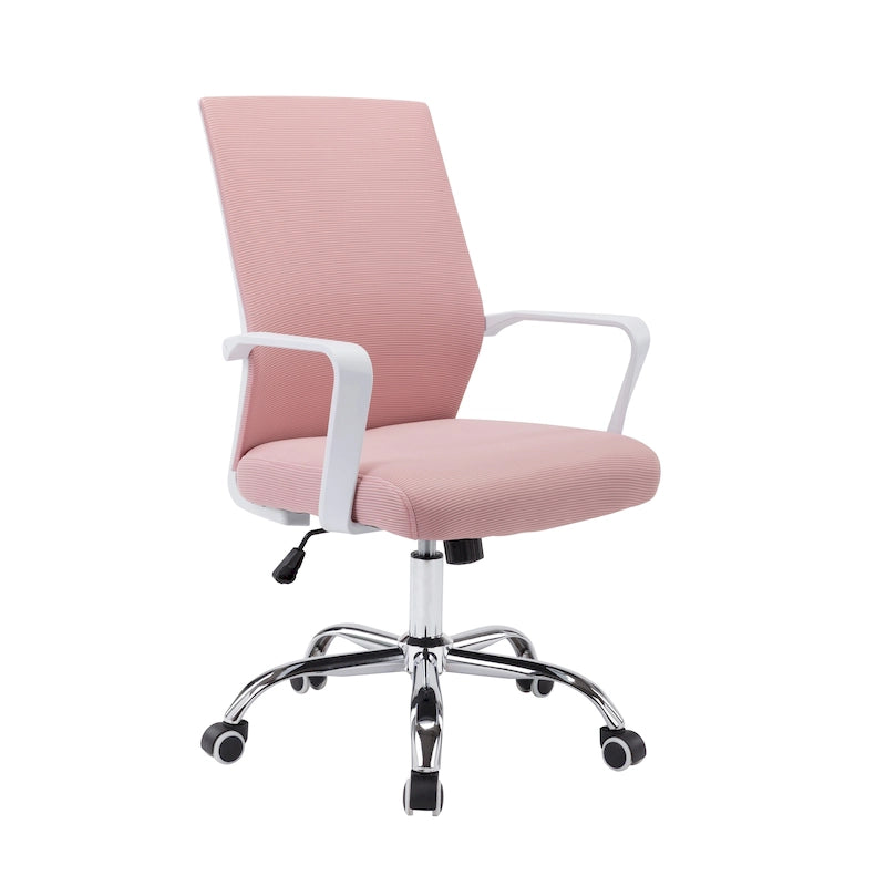 Porthos Home Brio Swivel Office Chair, Mesh Back, Adjustable Height