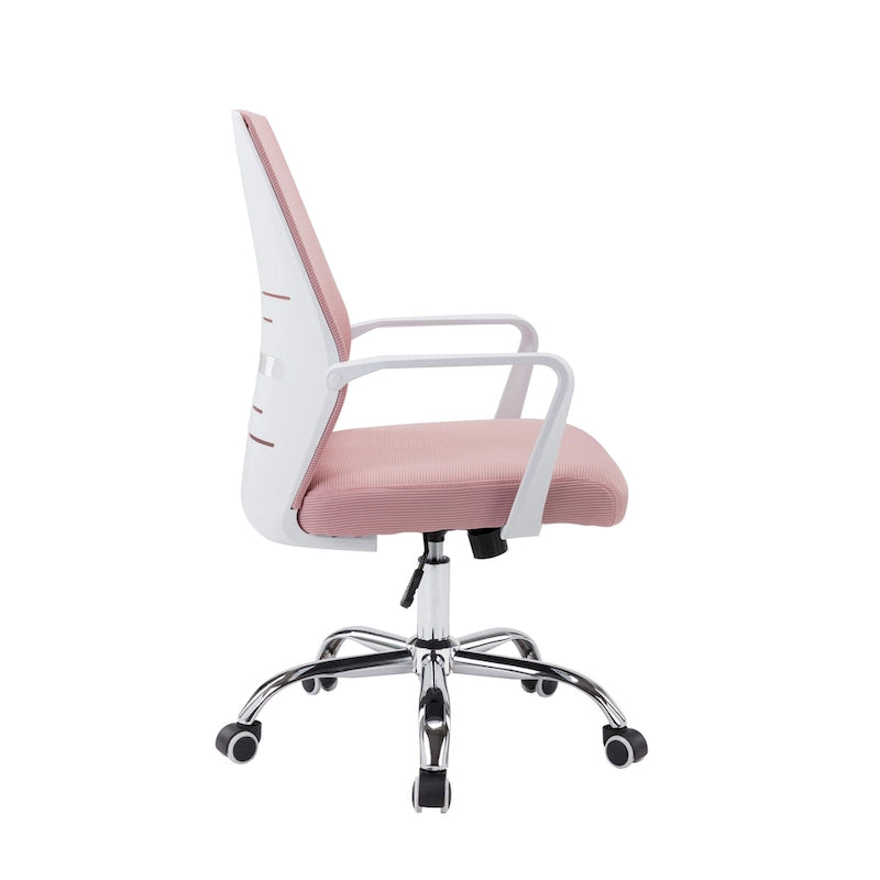 Porthos Home Brio Swivel Office Chair, Mesh Back, Adjustable Height