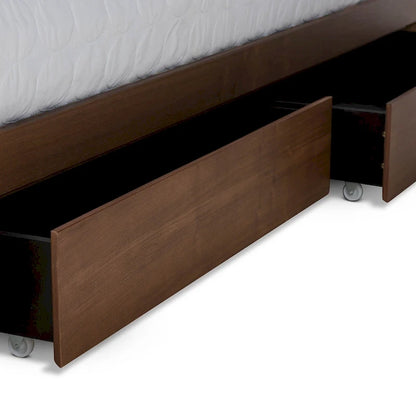 Cosma Modern Transitional Wood 4-Drawer Platform Storage Bed