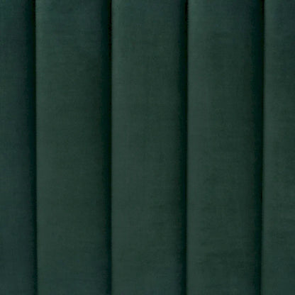 Oksana Light Grey Velvet with Goldtone Legs Daybed