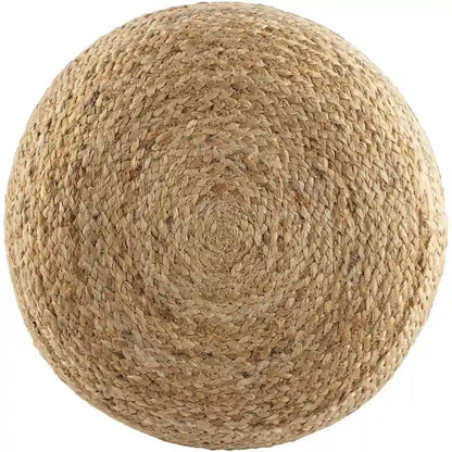 Livabliss Mallows Farmhouse Stripe Pouf