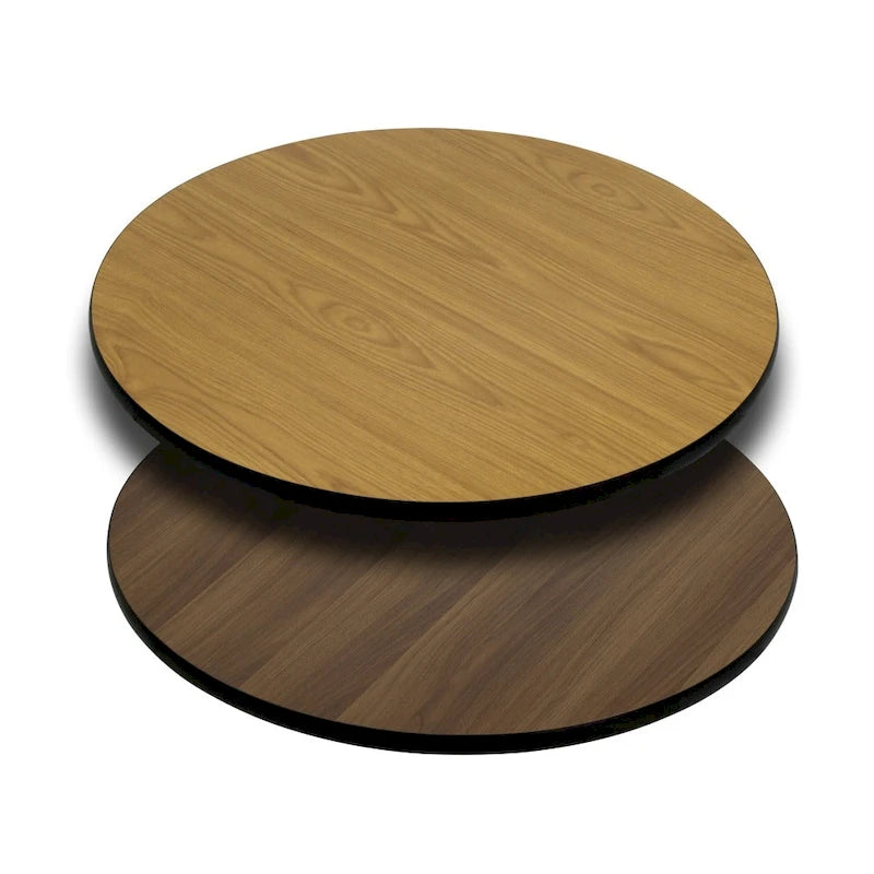 36 Round Table Top with Reversible Laminate Top