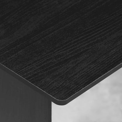 Porch & Den Baruch Compact Modern Wood Computer Desk with Shelves