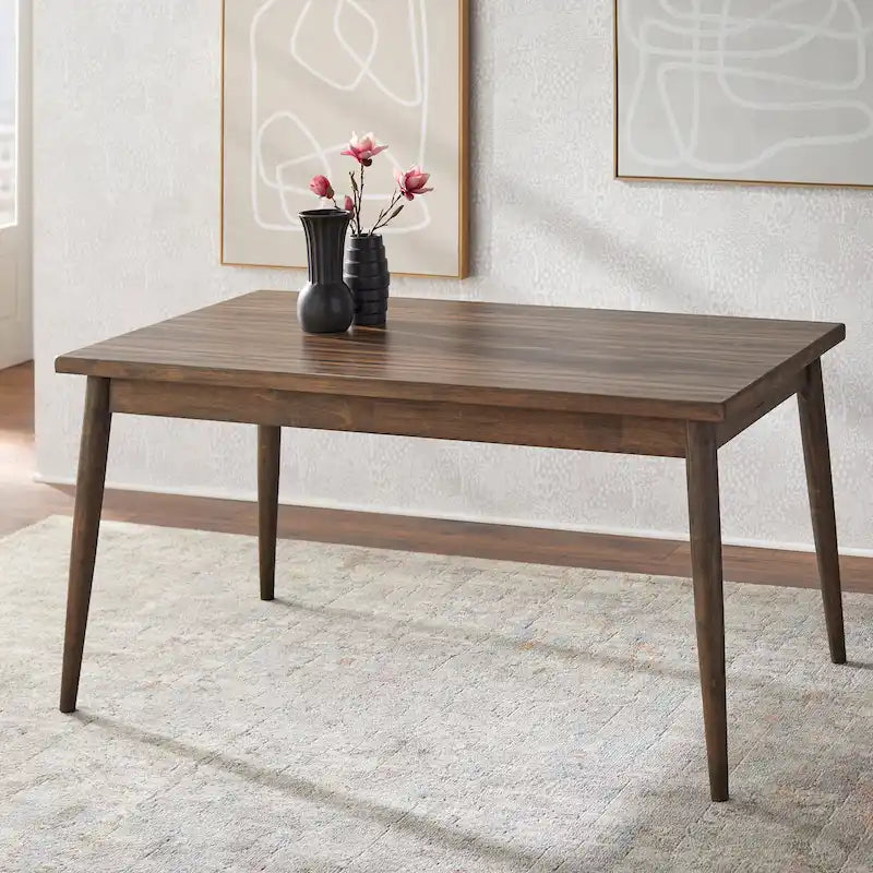 Simple Living Element Mid-Century Dining Table - Walnut
