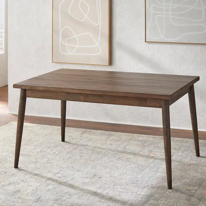 Simple Living Element Mid-Century Dining Table - Walnut