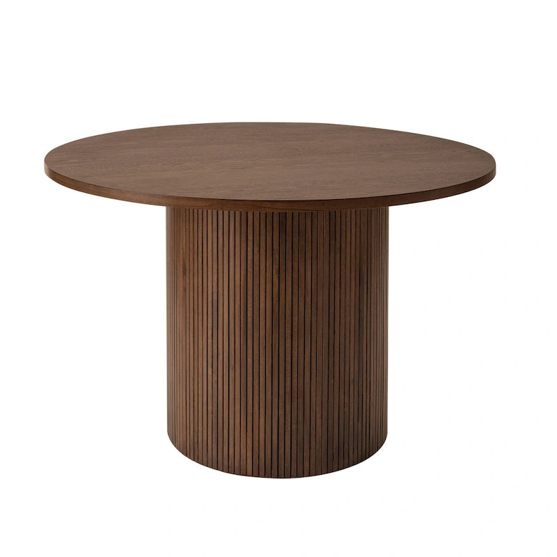 Round Kitchen Table Solid Wood Dining Table
