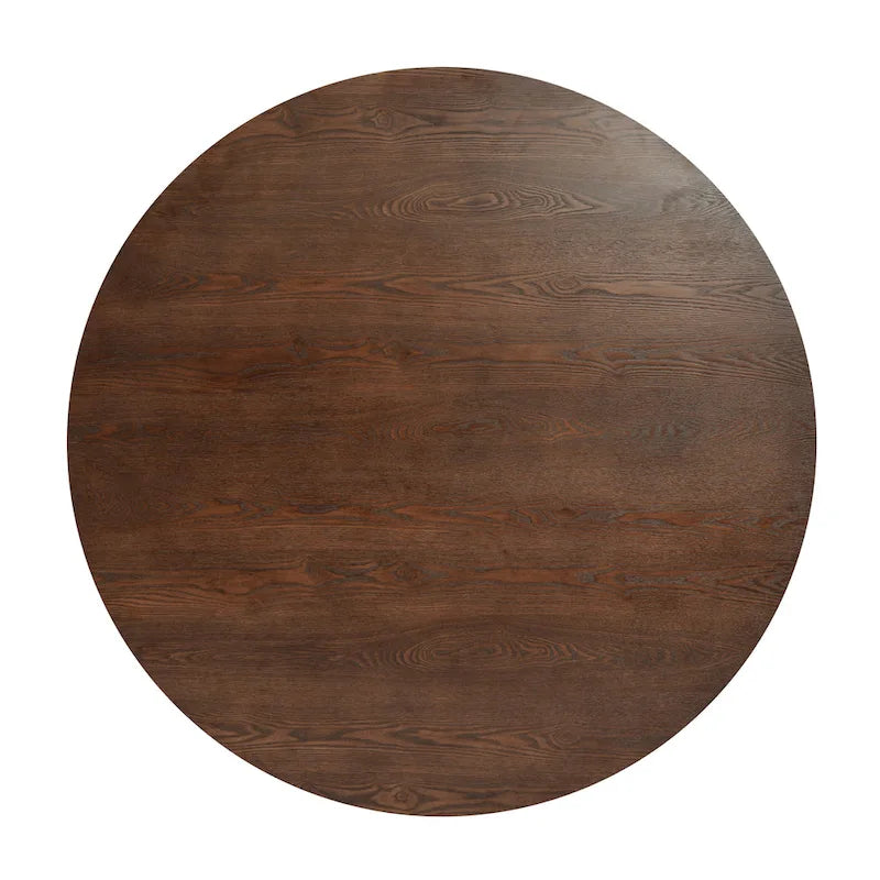 Round Kitchen Table Solid Wood Dining Table