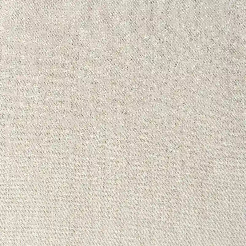 Clara Light Brown Wood Cream Seat Armless Dining Chair