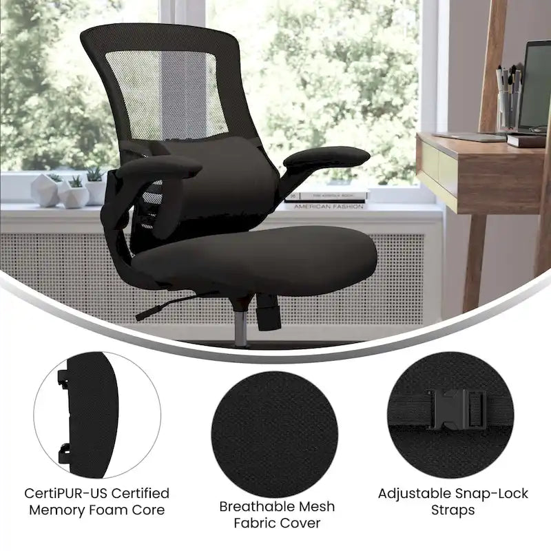 Mobile Adjustable Lumbar Support Pillow for Office Chairs and Car Seats