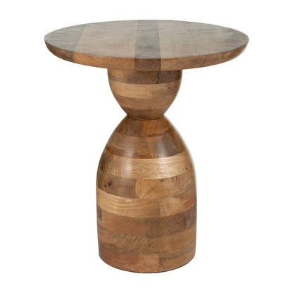 Sagebrook Home Mango Wood Hourglass Accent Table Wood - 16 x 16 x 19