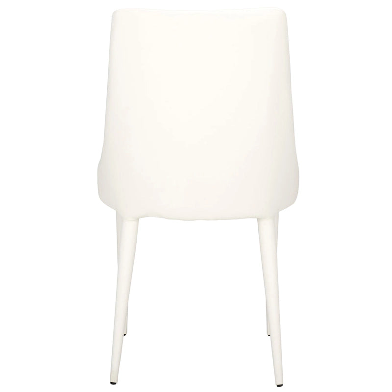 SAFAVIEH Socorro Mid-Century Modern White Dining Chair (Set of 2) - 23.6 x 19.6 x 35.5 - 24Wx20Dx36H