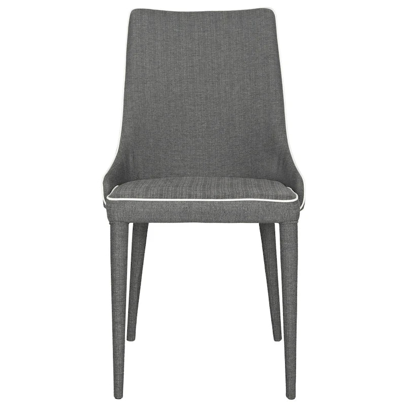 SAFAVIEH Socorro Mid-Century Modern White Dining Chair (Set of 2) - 23.6 x 19.6 x 35.5 - 24Wx20Dx36H