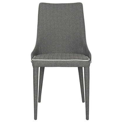 SAFAVIEH Socorro Mid-Century Modern White Dining Chair (Set of 2) - 23.6 x 19.6 x 35.5 - 24Wx20Dx36H