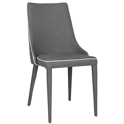 SAFAVIEH Socorro Mid-Century Modern White Dining Chair (Set of 2) - 23.6 x 19.6 x 35.5 - 24Wx20Dx36H