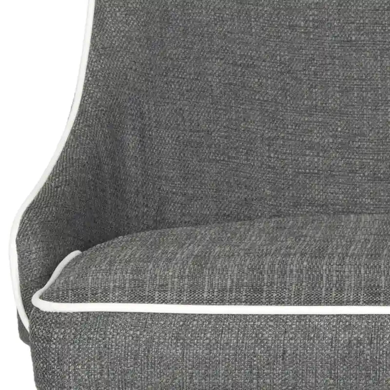 SAFAVIEH Socorro Mid-Century Modern White Dining Chair (Set of 2) - 23.6 x 19.6 x 35.5 - 24Wx20Dx36H