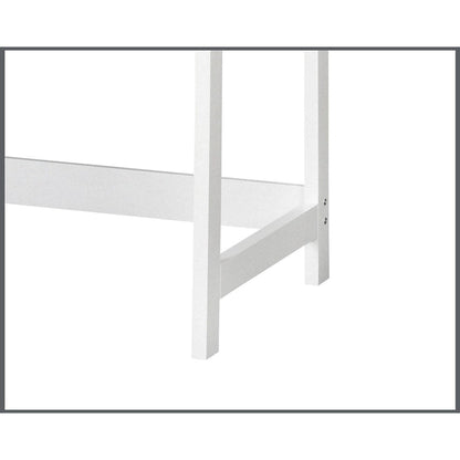 Saint Birch Finley Contemporary Two-Tone 59-inch Writing Desk with Storage