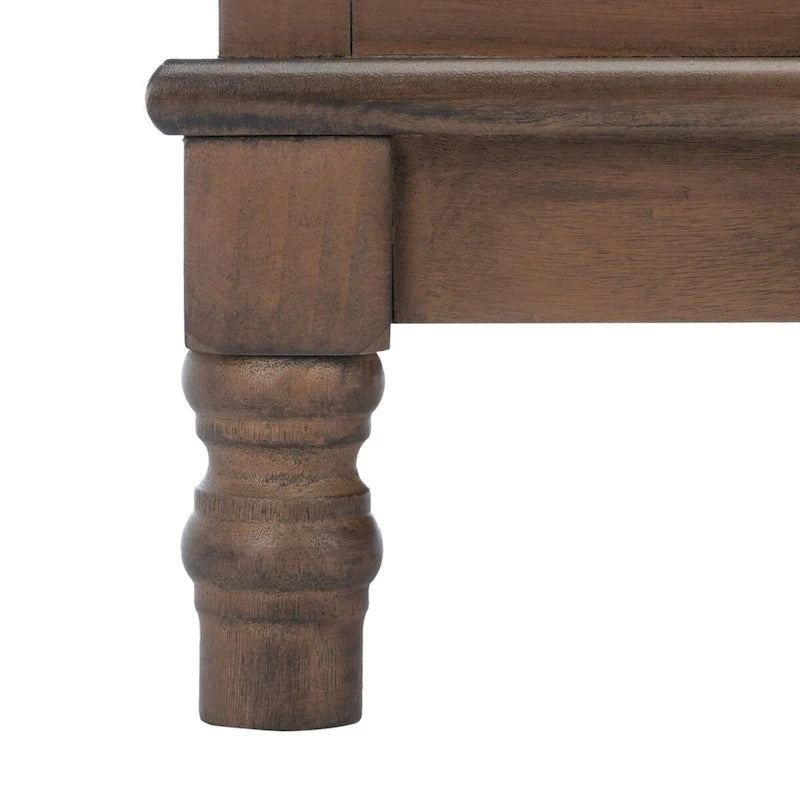 SAFAVIEH Echo 2-Door 2-Shelf Storage TV Media Stand - 47.3 W x 15.8 L x 20 H - 47Wx16Dx20H