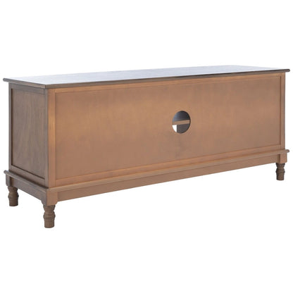 SAFAVIEH Echo 2-Door 2-Shelf Storage TV Media Stand - 47.3 W x 15.8 L x 20 H - 47Wx16Dx20H