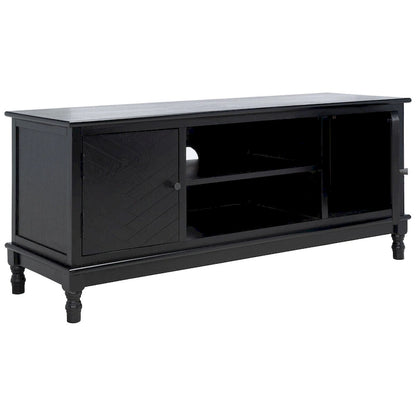 SAFAVIEH Echo 2-Door 2-Shelf Storage TV Media Stand - 47.3 W x 15.8 L x 20 H - 47Wx16Dx20H
