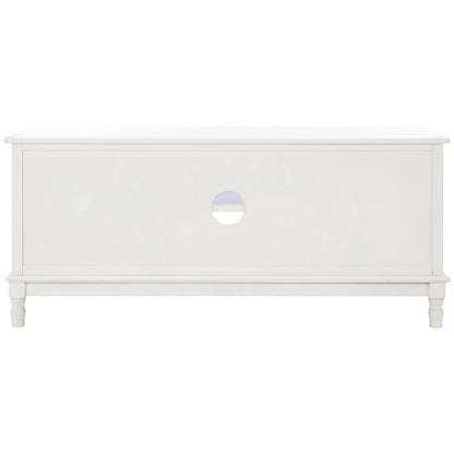 SAFAVIEH Echo 2-Door 2-Shelf Storage TV Media Stand - 47.3 W x 15.8 L x 20 H - 47Wx16Dx20H