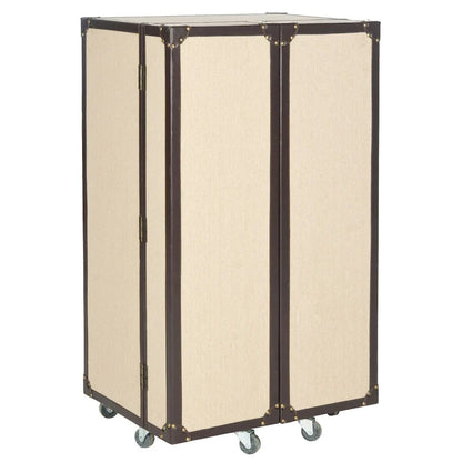 SAFAVIEH Krista Storage Beige Bar Cabinet - 23.6 x 17.7 x 42.1 - 24Wx18Dx42H