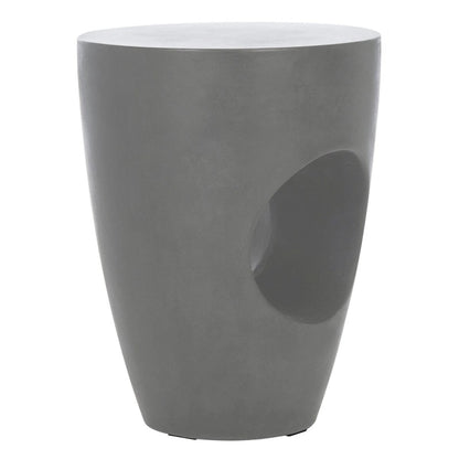 SAFAVIEH Hadil Concrete Indoor/ Outdoor Accent Table - 14.1 x 14.1 x 17.7 - 14Wx14Dx18H