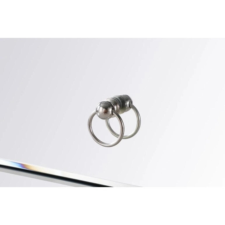 3-Drawer Mirrored Accent Chest