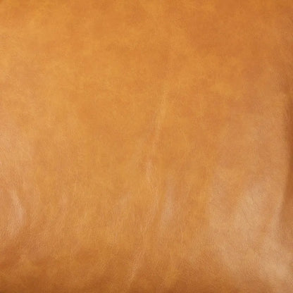 D'Arcy Tan Leather Chaise Sectional - 72.8L x 39.4W x 33.9H