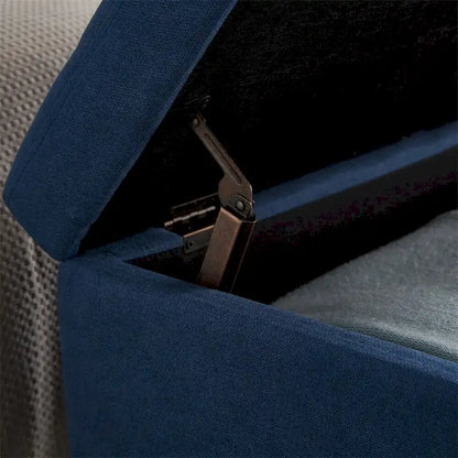 59 Bed Bench Ottoman with Storage Fabric